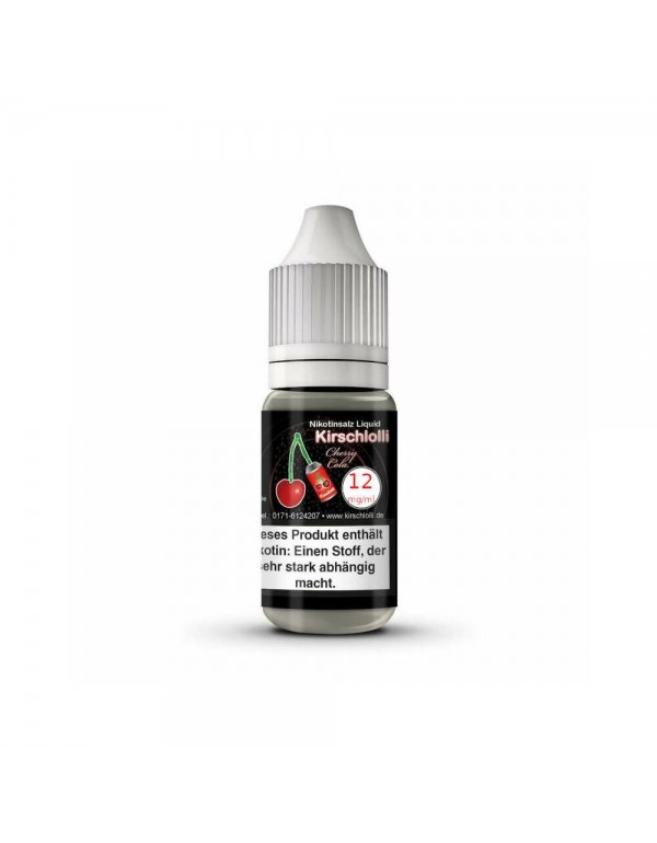 Kirschlolli Nikotinsalz - Cherry Cola 12mg/ml 10ml