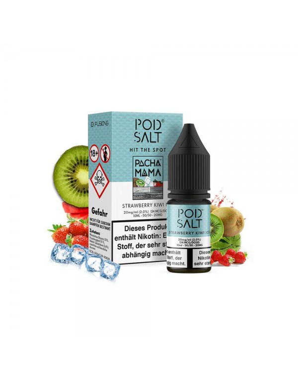 Pod Salt Nikotinsalz - Strawberry Kiwi Ice 10ml