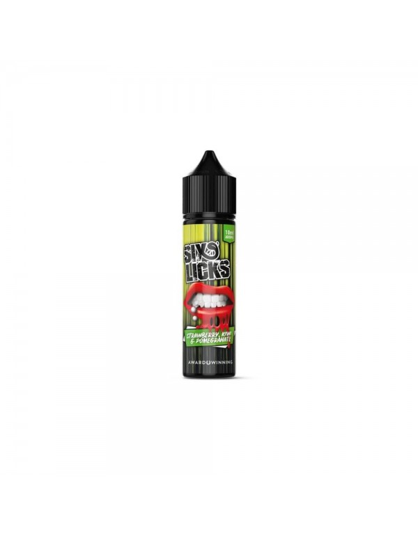 Six Licks - Strawberry Kiwi Pomegranate Aroma