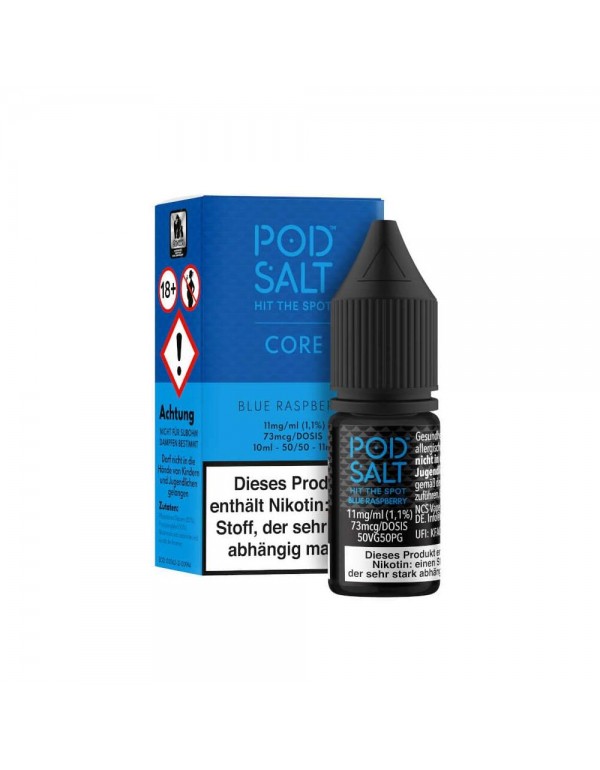 Pod Salt Nikotinsalz - Blue Raspberry 11mg/ml 10ml