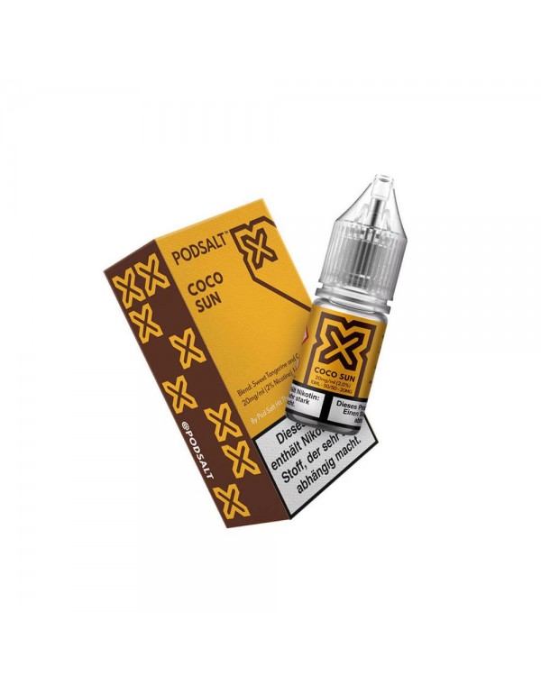 Pod Salt X Nikotinsalz Coco Sun 20mg/ml 10ml