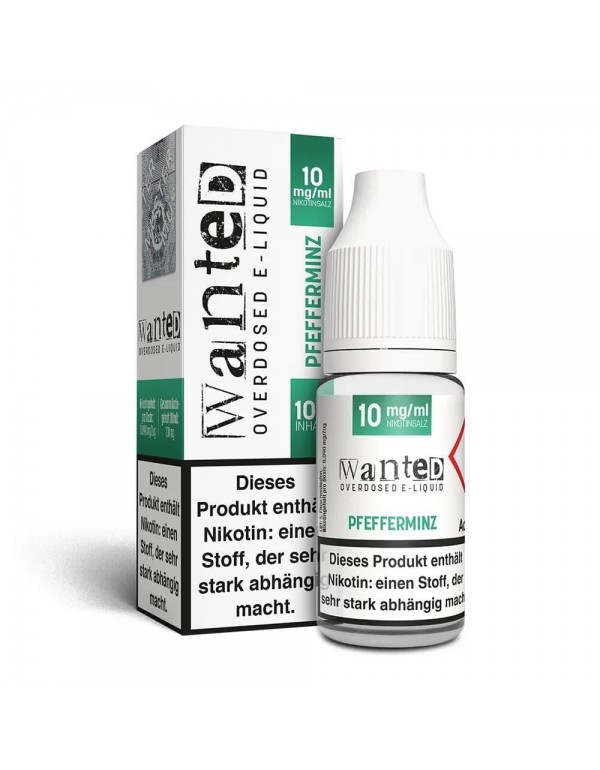 Wanted Overdosed Nikotinsalz Liquid 10ml - Pfeffer...