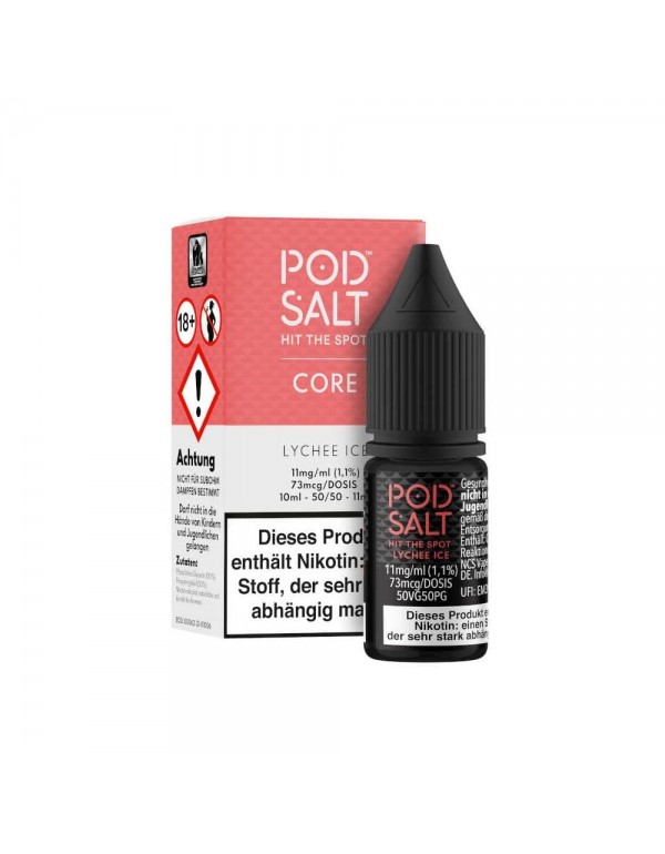 Pod Salt Nikotinsalz - Lychee Ice 11mg/ml 10ml