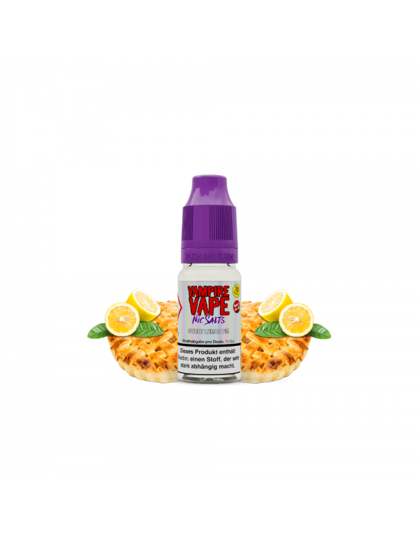 Vampire Vape Nikotinsalz - Sweet Lemon Pie 10mg/ml...