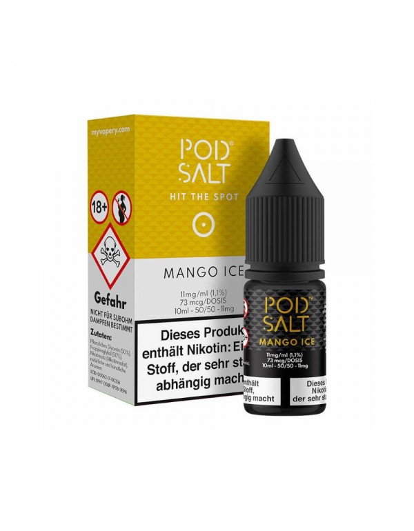 Pod Salt Nikotinsalz - Mango Ice 11mg/ml 10ml