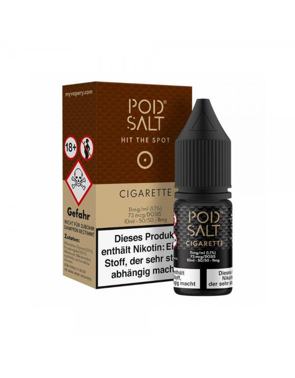 Pod Salt Nikotinsalz - Cigarette 11mg/ml 10ml