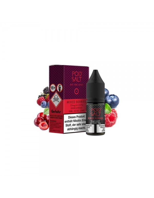 Pod Salt Nikotinsalz - Mixed Berries 20mg/ml 10ml