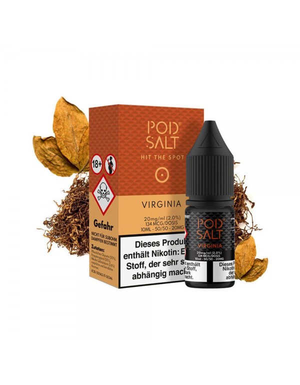 Pod Salt Nikotinsalz - Virginia Gold 20mg/ml 10ml