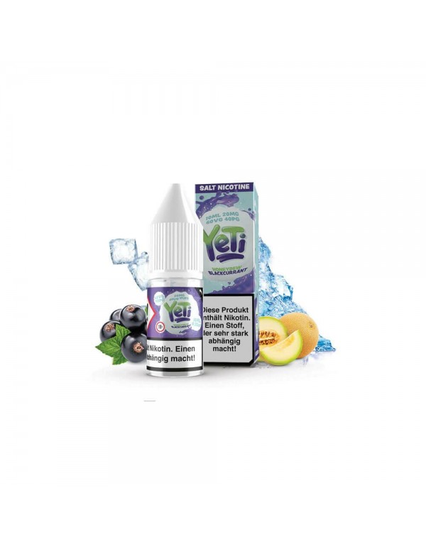 Yeti Nikotinsalz - Honeydew Blackcurrant 10ml