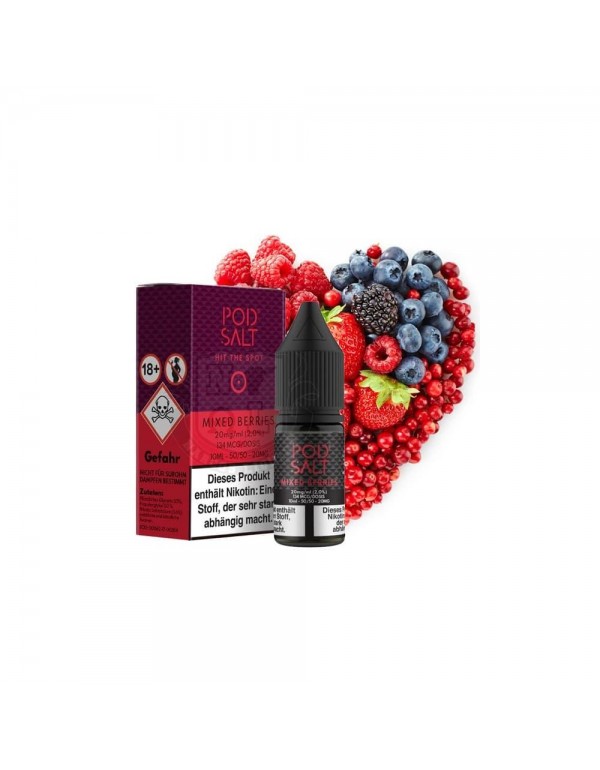 Pod Salt Nikotinsalz - Mixed Berries 11mg/ml 10ml