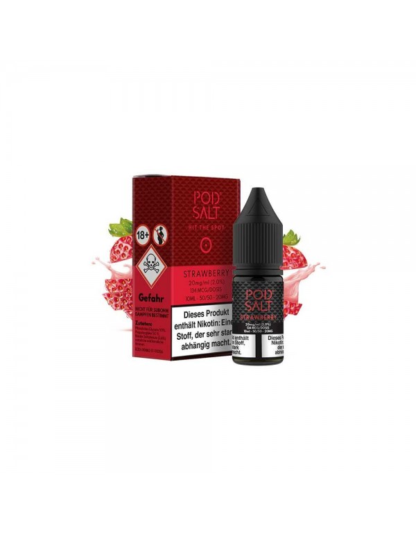 Pod Salt Nikotinsalz - Strawberry 20mg/ml 10ml