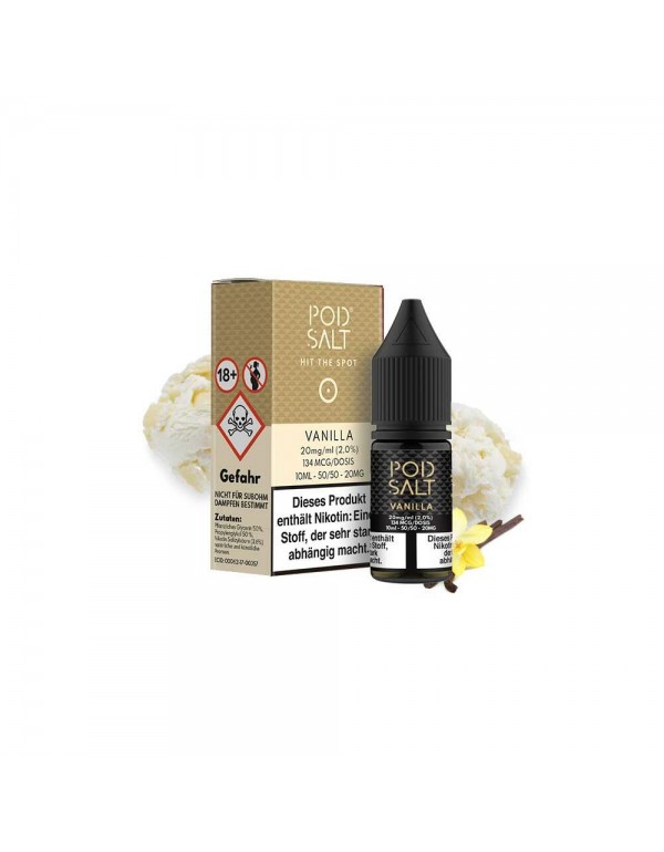 Pod Salt Nikotinsalz - Vanilla 20mg/ml 10ml