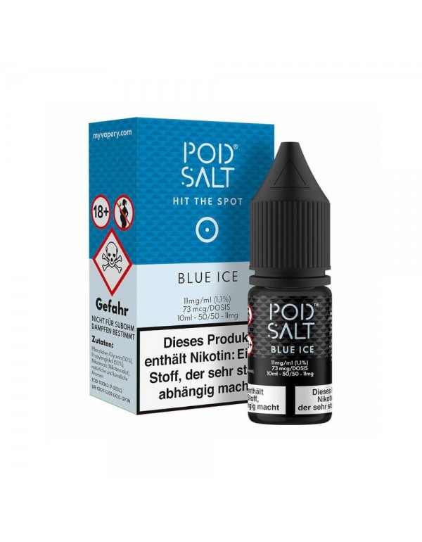 Pod Salt Nikotinsalz - Blue Ice 11mg/ml 10ml